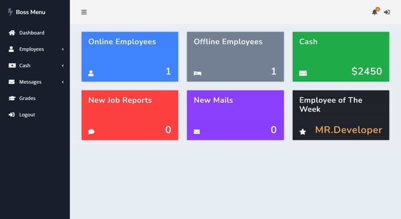 Boss Menu System V4 [Society][Management][ESX]