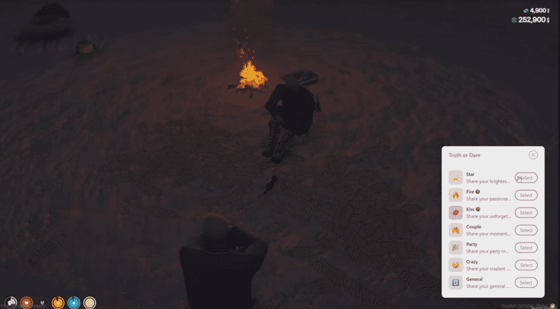 Truth or Dare System V2 [Minigame][ESX/QB]