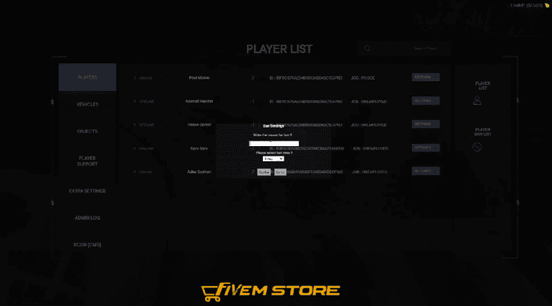 Admin Menu System V10 [QB]