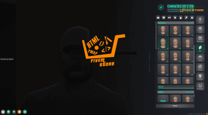Sistema de creación de personajes V14 [Ropa] [Inspirado en NoPixel 4.0] [QB]