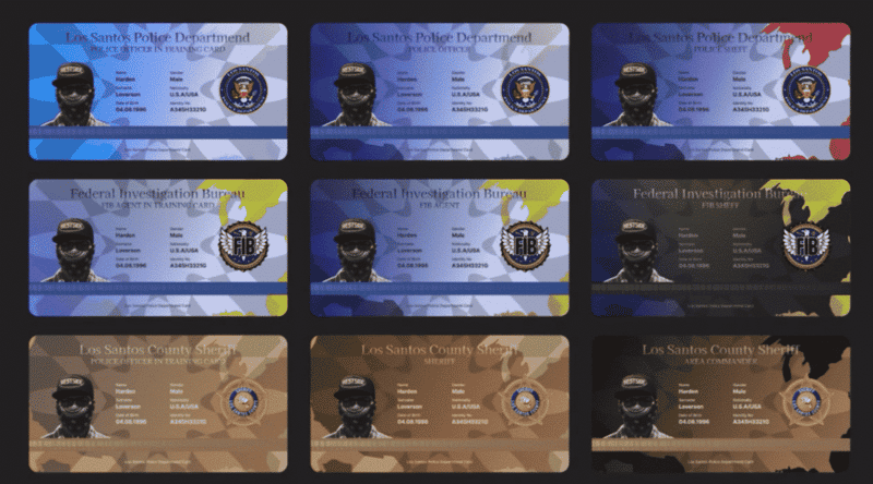 Documents System V6 [ID Card][Licenses][ESX]