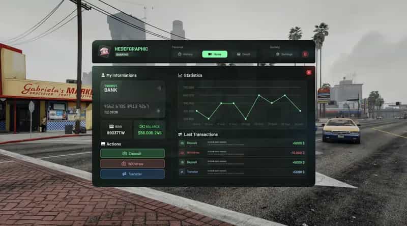 Banking System V20 [ESX/QB]