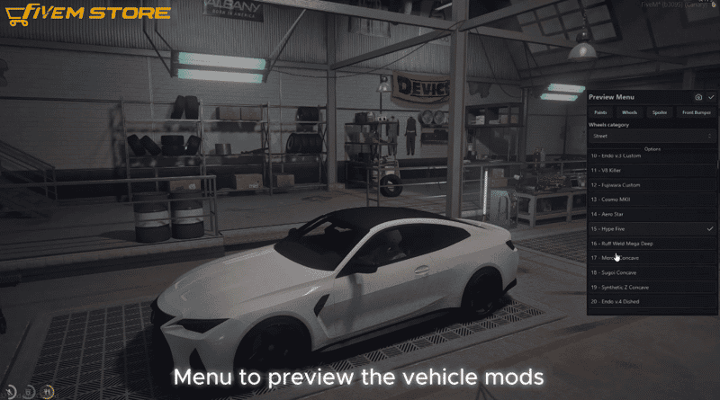 Mechanic Job System V9 [Tuning][Customize Car][Workshops][ESX/QB]