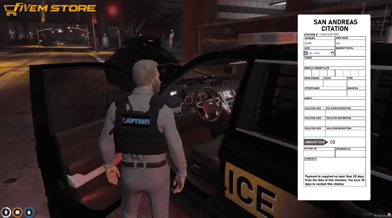 Police Citation System V1 [QB]