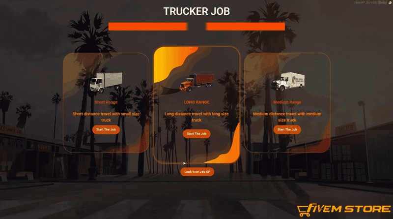 Trucking Job V9 [Trucker Job][Tow Truck][ESX]