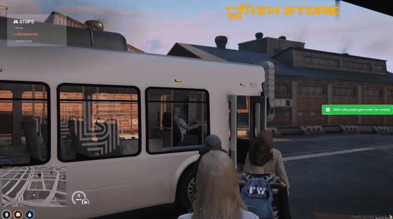 Bus Driver Job V3 [ESX/QB]