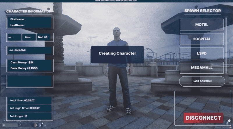 Identity System V8 + Spawn Selector [ESX]