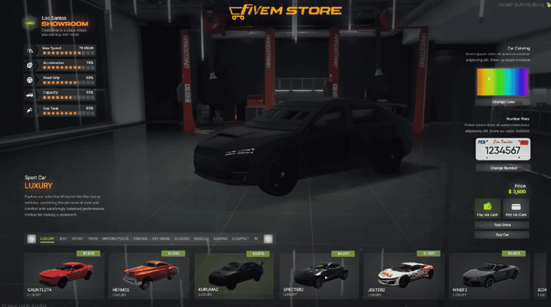 VehicleShop System V27 [Dealership][Car Shop][ESX/QB]