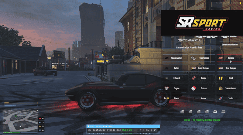 Bennys System & Tuning System V9 [Travail de mécanicien] [Personnaliser la voiture] [Autonome]