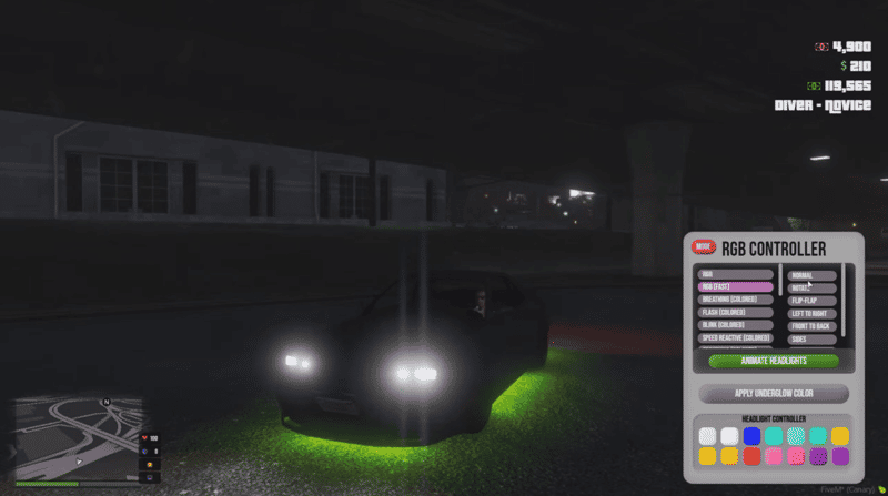 Car RGB Controller System V2 [Standalone]