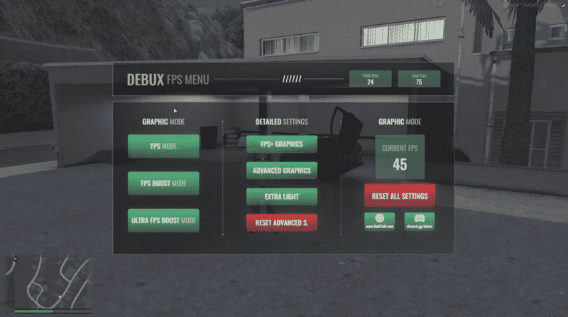 FPS Booster System V2 [FPS Menu][Standalone]