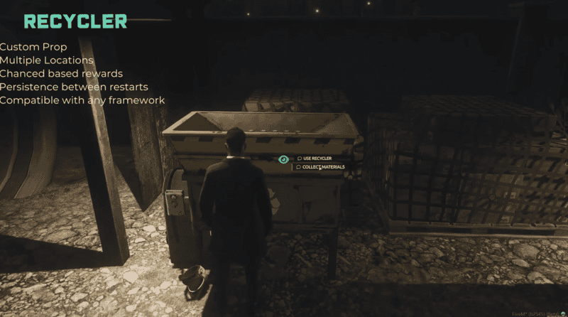 Recycler Job System V3 [ESX/QB]
