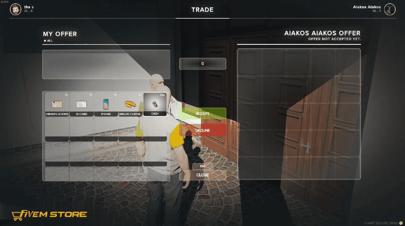 Trade System V3 [Trading][ESX/QB]