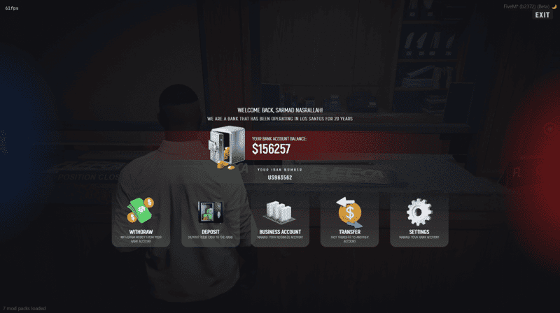 Banking System V15 [ESX/QB]