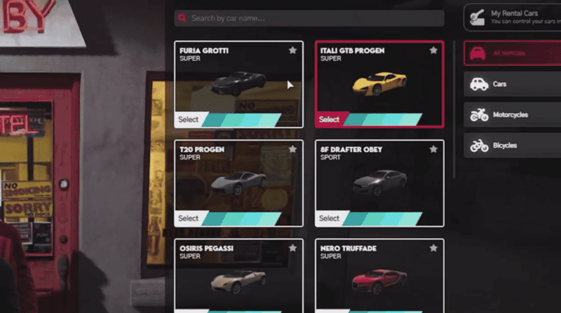 Car Rental System V5 [Rent Vehicle][Vehicle Rental][ESX/QB]