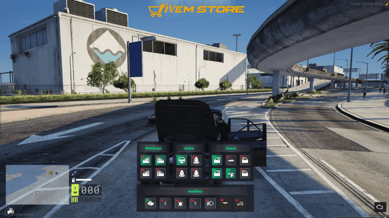 Vehicle Options Menu System V7 [Vehicle Control][Car Control][NoPixel 4.0 Inspired][Standalone]