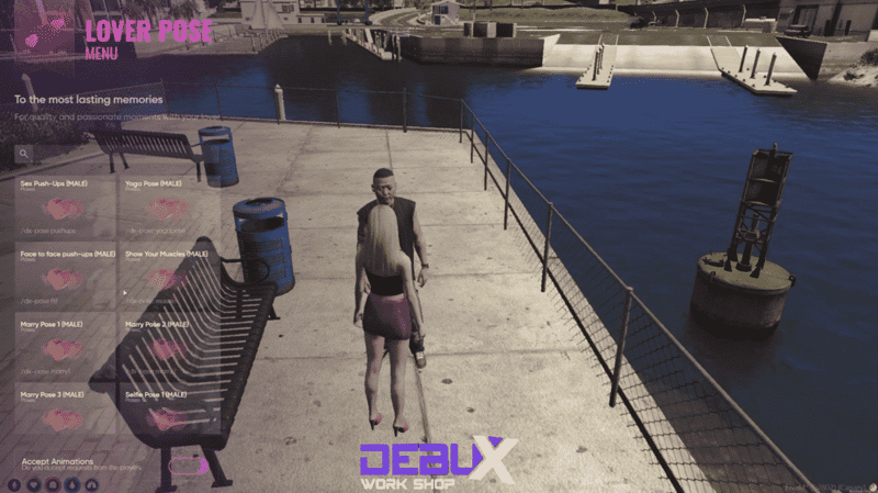Love Menu V1 [Custom Emotes][NSFW][Standalone]