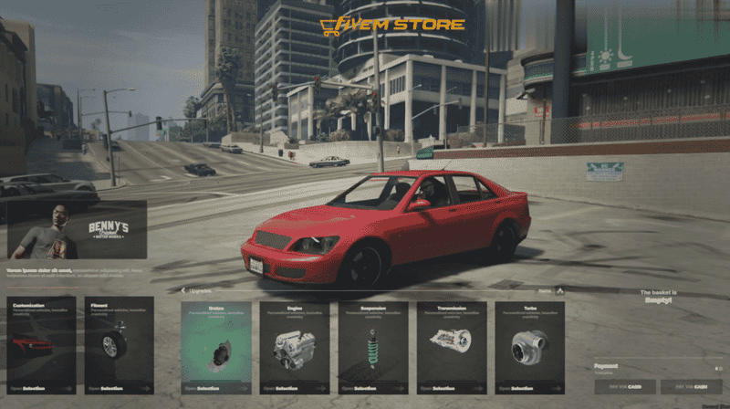 Mechanic Job System V6 [Tuning][Bennys][Customize Car][ESX/QB]