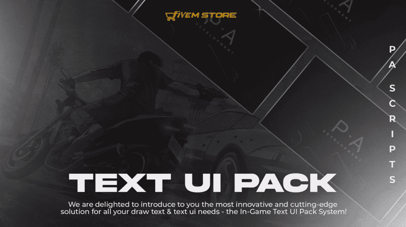 Text UI System V4 [Drawtext][NoPixel 4.0 Inspired][ESX/QB]