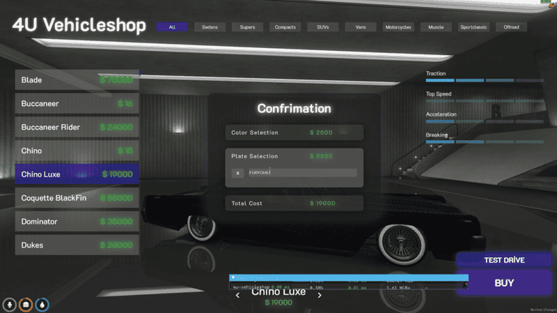 VehicleShop System V20 [Manage Your Dealership][ESX/QB]