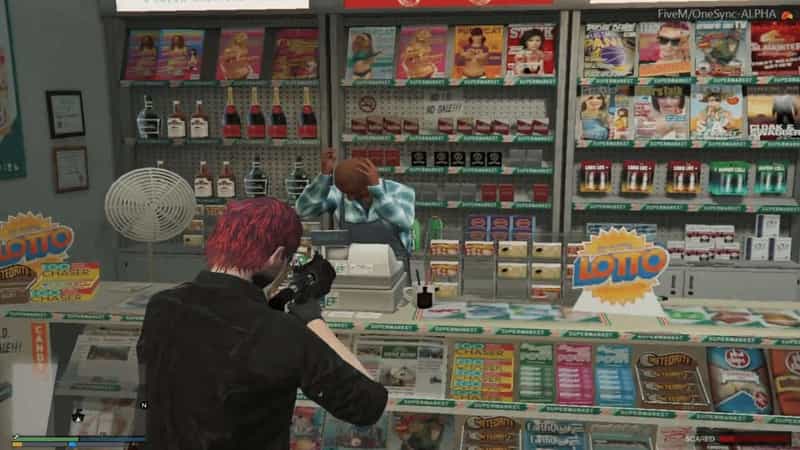 NoPixel Butiksrøveri
