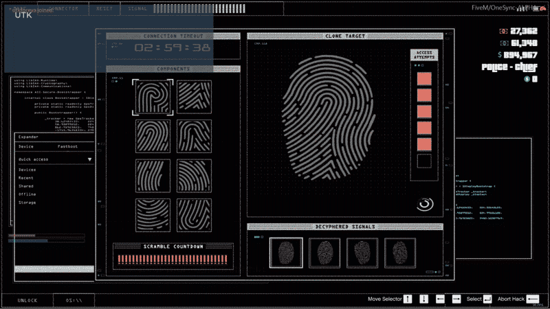 FingerHint MiniGame | Aħżen FiveM FingerHint MiniGame