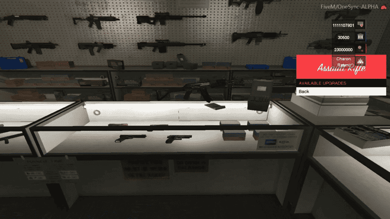 WeaponShop System V1 | FiveM Store WeaponShop System V1