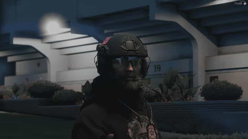 Fast Helmet with Palters