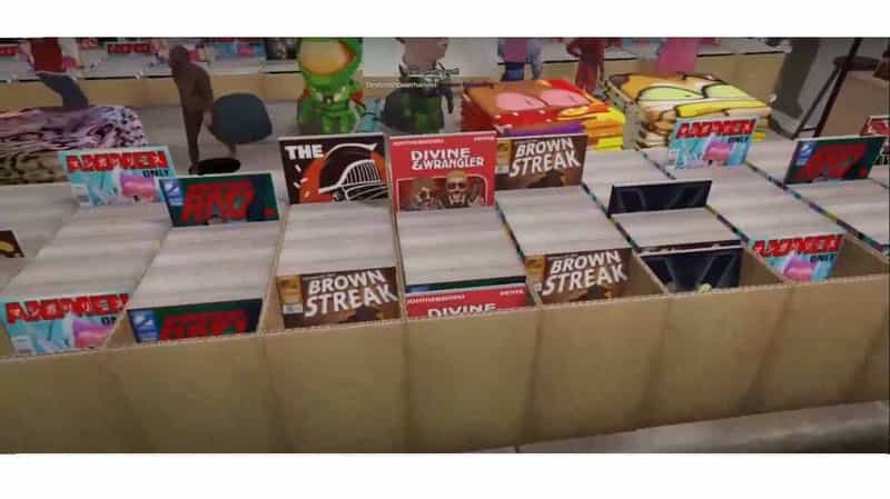 Loja de quadrinhos NoPixel MLO