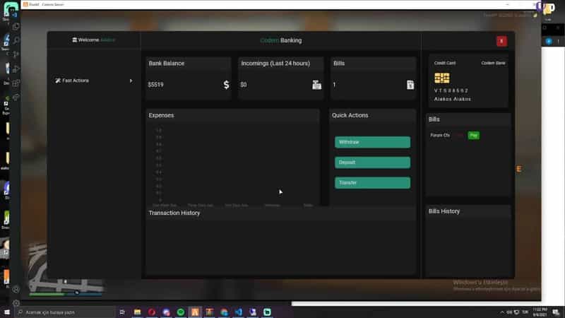 Qbus Banking System V2 | FiveM Store Qbus Banking System V2