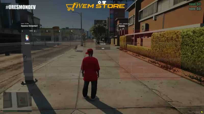 Инвентарь Hud V27 | Магазин FiveM Инвентарь Худ V27