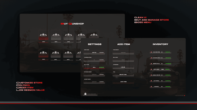 Advanced Purchaseable Weaponshop System [Standalone]