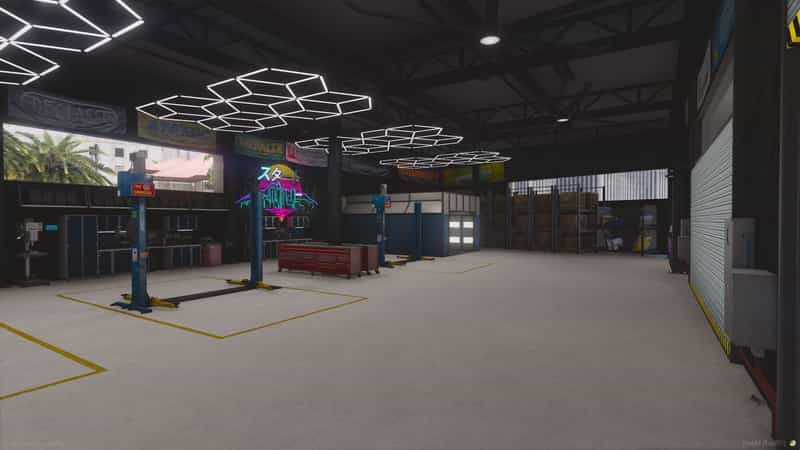 Mechanic MLO V34 [Tuning MLO][Driveline Garage]