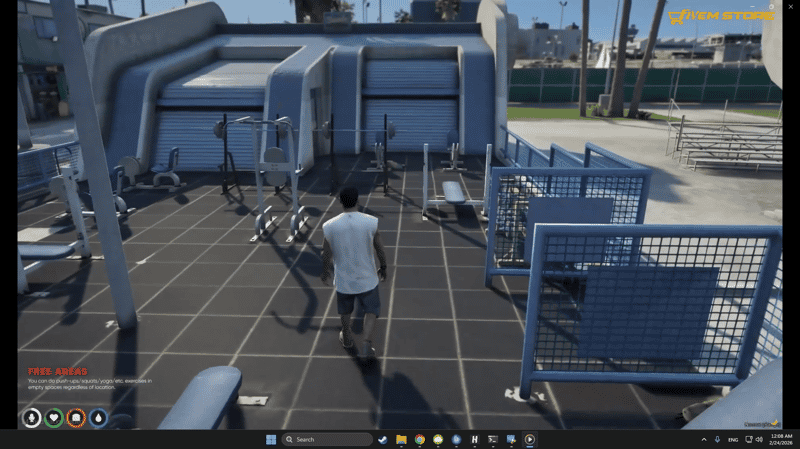 Gym System V7 [Skills][ESX/QB]
