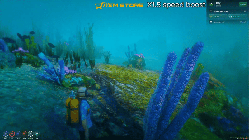 Salvage Job System V6 [Diving Job][Ocean Object Looting][ESX/QB]