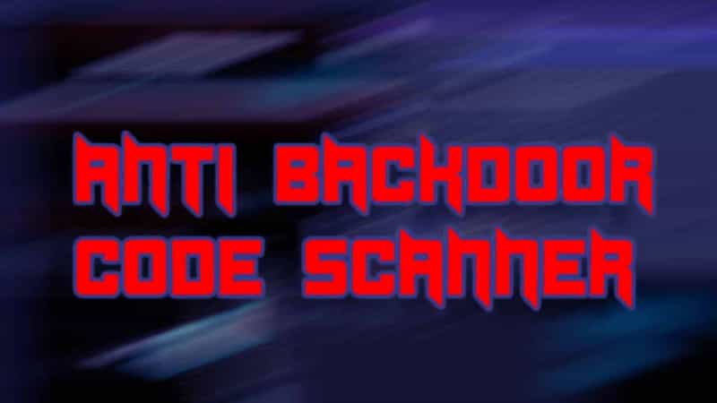 Anti-Backdoor Ultimate Security Script voor FiveM-servers