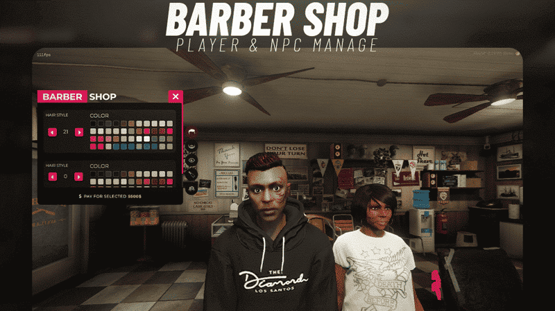 Barber Shop System V5 [Advanced][ESX/QB]