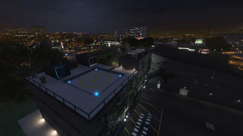 Hospital Center MLO V10 [Aldore Hospital][Medical Center][Ambulance Station]