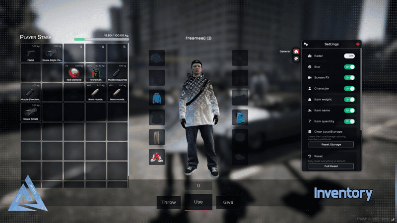 Inventory System V33 [ESX/QB]