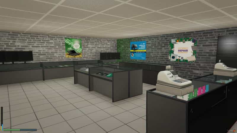 Kush Store MLO + PawnShop MLO + Electronics Shop MLO [Weed Store]