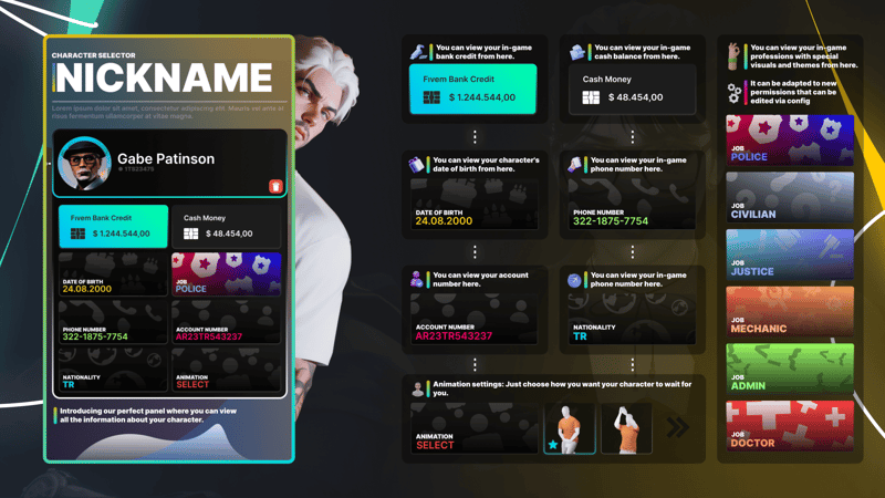 Multicharacter System V11 [Advanced][Standalone]