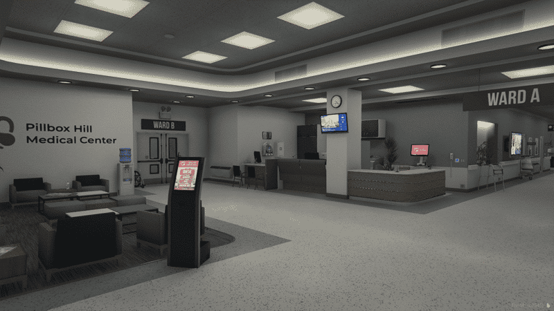 Pillbox Hospital Interior V7 [Medical Center]
