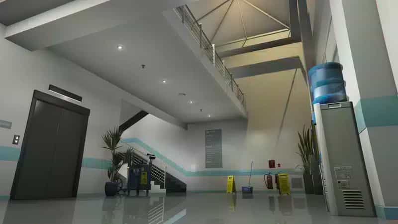 Pillbox Hospital Interior V8 [Medical Center]