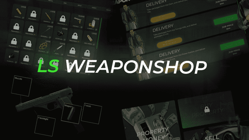 Weapon Shop System V4 [Weapon Attachment]