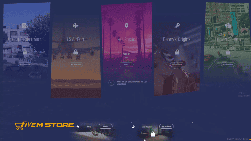 Spawn Selector V20 [ESX]