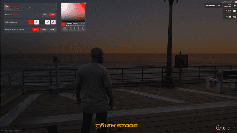 Status HUD V72 [Player Interfaces][ESX/QB]
