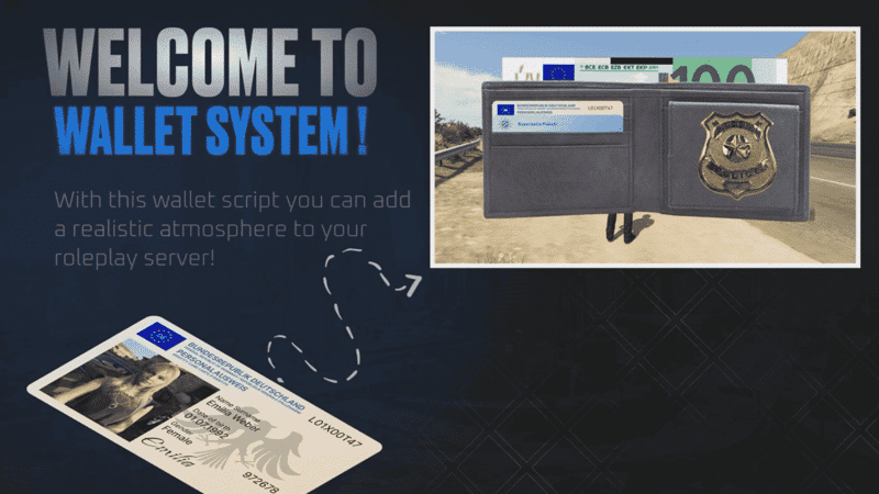 Advanced Wallet System V2 [Badges System][ESX]