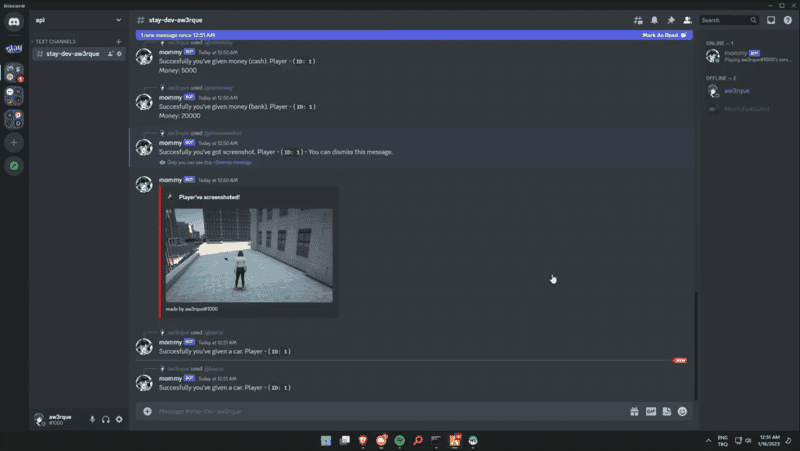 FiveM Discord Admin Panel Bot - Control Server with Discord [FiveM Admin Panel]