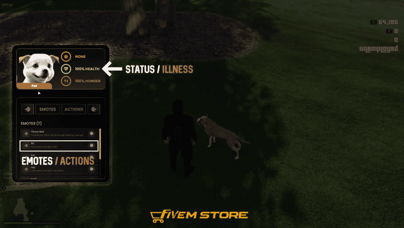 Pet System V11 [Companion][Advanced][ESX/QB]
