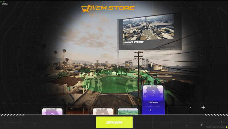 Spawn Selector V21 [ESX/QB]
